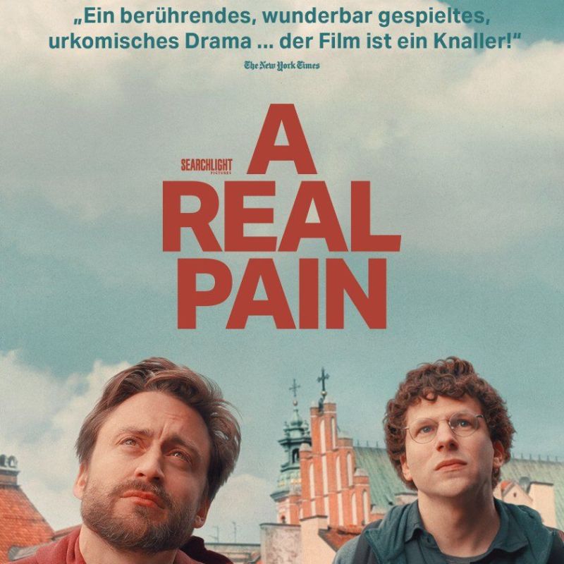 A Real Pain: Kritik zum neuen Film von Jesse Eisenberg – Ein emotionaler Road&nbsp;Trip!