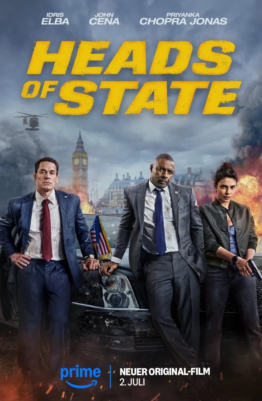 Heads Of State: Kritik zum Amazon Film – John Cena und Idris Elba auf Prime&nbsp;Video