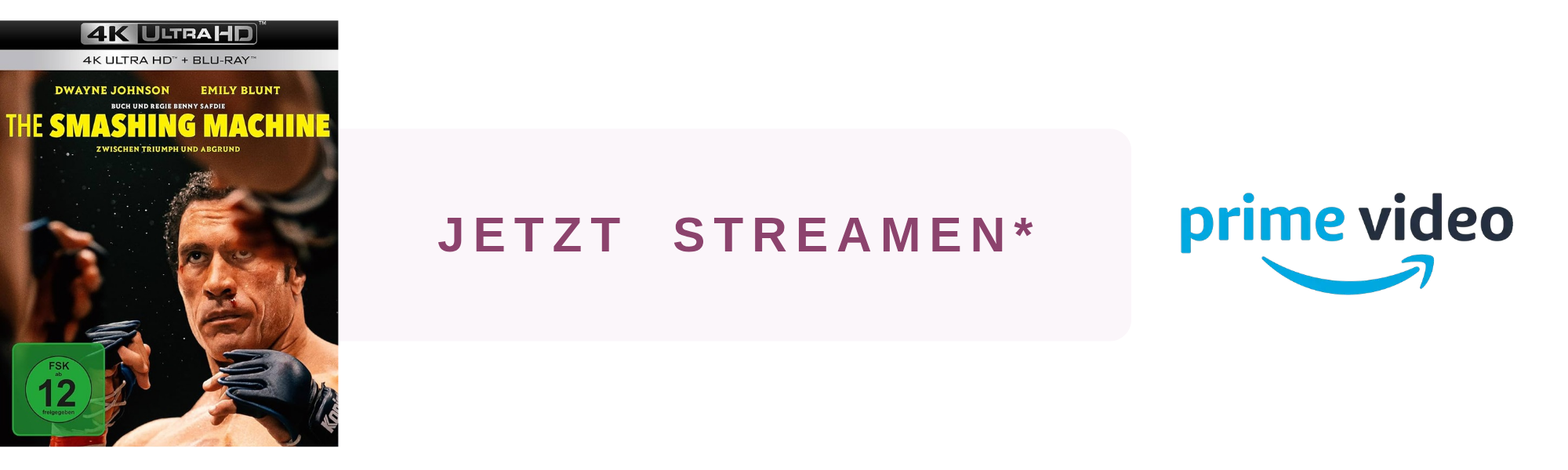 The Smashing Machine Film 2025 Amazon Prime Video